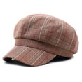 thumbnail image 5 of SikaFu New Retro British Style Beret Hat Lady In Autumn And Winter Casual Peaked Hats Beet Eight -Corner Hat Cross -Border Hat, 5 of 7