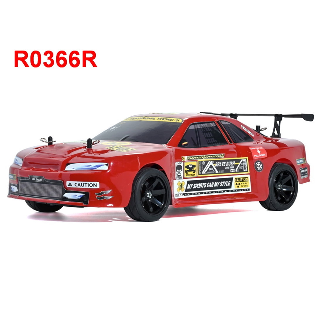 RH1003 1/10 Scale Nitro RC Car, CY 18 Engine, 2.4G 60KM/H HighSpeed Racing On-Road Vehicle, Gift for Enthusiast (RTR Version/Red Body)