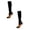 Black 2Pairs, variant on XEGLSBU 2 Pairs Women's Compression Stockings Copper Fiber Compression Nylon Pressure Calf Socks Men Outdoor Sports Socks Sequential Socks (Size S)