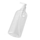 thumbnail image 4 of 5 botellas rellenables de 500 ml, transparentes, para champú, loción y líquido, para baño y cocina., 4 of 5