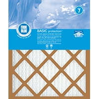 

4006874 AIR FILTR SYNTHTC 18X18 True Blue 18 in. W X 18 in. H X 1 in. D Synthetic 7 MERV Pleated Air Filter (Pack of 12)