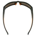 thumbnail image 4 of Epoch Eyewear Salerno Golf Sport Sunglasses Black-Orange Frame with Orange Mirror Lens, 4 of 8