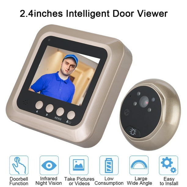 Video , Digital Door Viewer, 2.0MP Humanized FIFO Design For Home