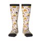thumbnail image 1 of Fotbe Thanksgiving Calcetas Divertidas Estampadas para Hombre y Mujer, Calcetas de Algodón hasta la Rodilla para Caminar, Correr, Enfermería y Embarazo, 1 of 6