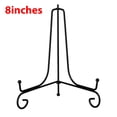 thumbnail image 1 of Plate Stands Iron Display Easel Photo Picture Bowl Dish Book Holder Frame Black, 1 of 8