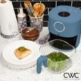 thumbnail image 5 of COOK WITH COLOR Air Fryer, 4Qt Glass Air Fryer, Stylish Kitchen Appliance, Navy, 5 of 9
