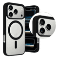 thumbnail image 4 of Funda Transparente para iPhone 17 Pro Max con Color NEGRO Compatible con MagSafe para iPhone 17 Pro Max, Protección Antigolpes Ultrafina, TPU + Silicona Resistente, 4 of 6