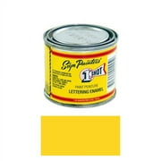 1/4 Pint 1 Shot LEMON YELLOW Paint Lettering Enamel Pinstriping & Graphic Art