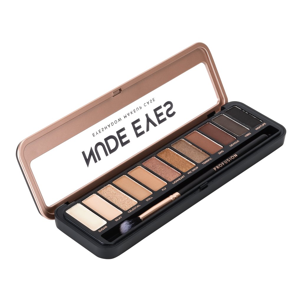 Profusion Cosmetics Eye Shadow Palette, Nude