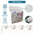 thumbnail image 6 of Burlap Table Runner 90 Inches Long,Blossom Floral Hummingbird Non-Slip Kitchen Table Runners for Dining Room Everyday Use Party Table Decorations Butterfly Blossom Flower Plant, 6 of 9