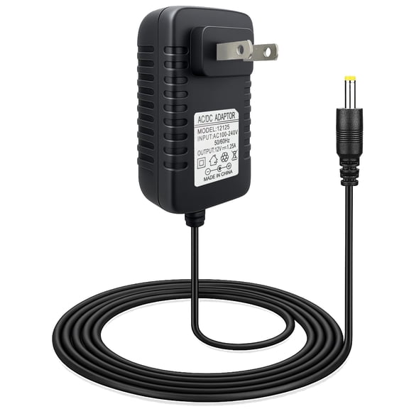 LinQingQ 15W Power Adapter Charger Replacement Compatible with Echo Dot 3rd 4th 5th Gen, Echo Dot with Clock, Kids Edition, Echo Show 5, Echo Spot, Fire TV Cube, 12V 1.25A Power Supply Cord