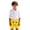 Yellow, variant on Lovzfmll Little Boy's Shorts, Funny Print Elastic Waist Pocket Shorts, Bermuda Length Lounge Outfits for 5-6 Years