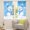 White Blue, variant on Feelyou Kawaii Snowman Black Out Curtains, Rustic Snow Curtains Pack of 2 (42x63 Each), Winter Christmas Festival Bedroom Curtains, Curtains and Drapes Bedroom Decor