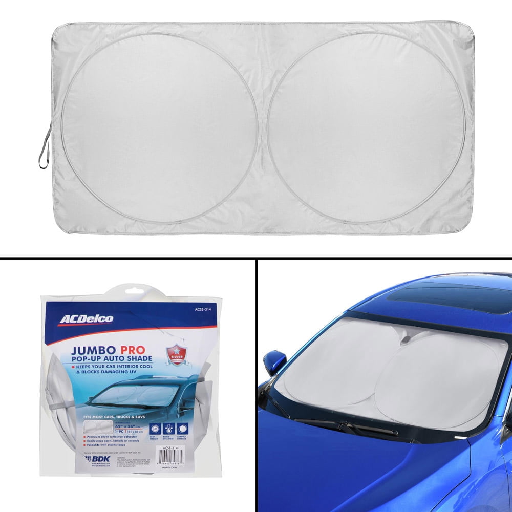 ACDelco ACSS314 Windshield Sun Shade (for Car SUV Auto Keep your