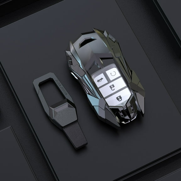 ZincKey Fob Cover for Honda Civic Fit Accord Pilot Bin Chi Odyssey CR-V Keychain