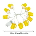 thumbnail image 3 of Xihbxyly Guirnalda de Luces Led para Vasos de Bebidas, Decoración de Patio de Verano, Luces de Playa Led de Colores, Iluminación Romántica para Exteriores, Decoración de Patio de Hotel, Tamaño de 150, 3 of 7