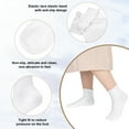 thumbnail image 3 of Bocaoying 6 Pairs Women's Ruffle Socks, Turn-Cuff Casual Crew Socks, Super Soft Breathable Ankle Socks, Cotton Frilly Sock for Women Girl(White), 3 of 7