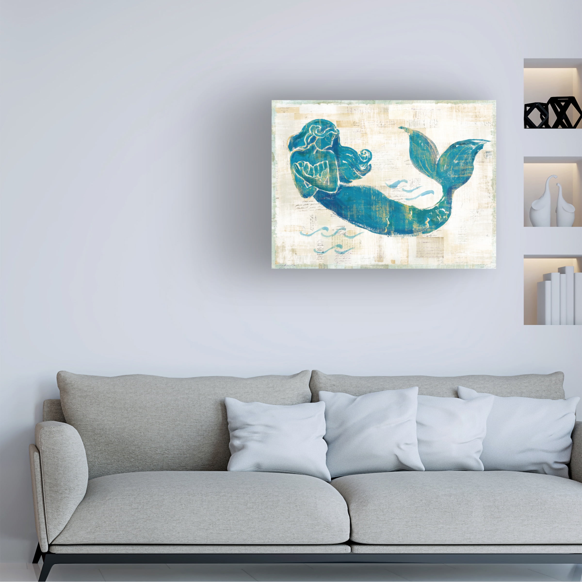 Trademark Fine Art 'On the Waves II' Canvas Art by Sue Schlabach