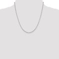 thumbnail image 4 of 925 Sterling Silver Box Chain Styles Necklace 1.65 mm Elongated 20 inch, 4 of 4