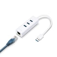 thumbnail image 1 of Adaptador Tp-Link USB 3.0 a Ethernet, Concentrador USB Portátil de 3 Puertos con 1 Adaptador de Red Gigabit RJ45, 1 of 2