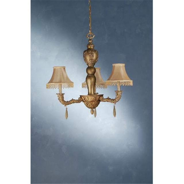 MEYDA 69563 31 in. W Monticello 3 Light Chandelier