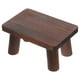 thumbnail image 5 of Taburete de madera estilo granja, taburete de noche, pequeño taburete rústico con base de planta para baño, cocina, dormitorio, portátil para oficina, 5 of 7