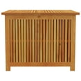 thumbnail image 6 of vidaXL Outdoor Waterproof Wooden Deck Box, Brown, 6 of 29