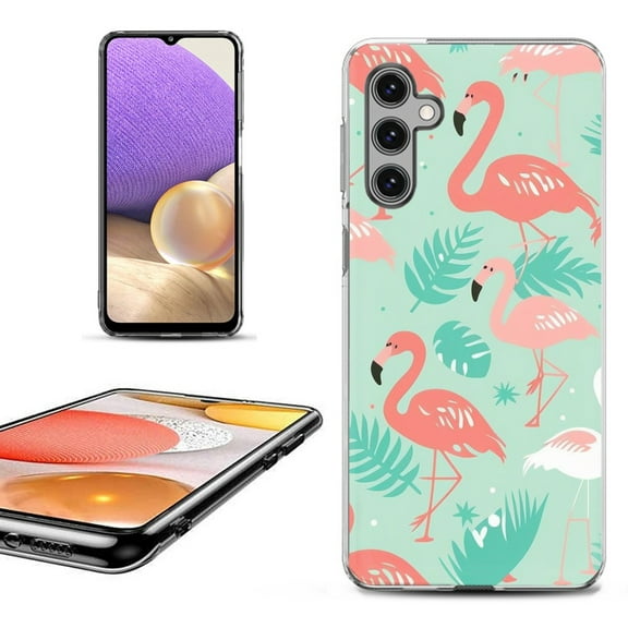 OneToughShield ® for Samsung Galaxy A14 5G Phone Case, Fashion Cover Case - Flamingo