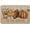 Cream Color, variant on Brown Linen Doormat 17×29 Inch Rectangular Plain Entry Mat for Kitchen Garage Mudroom Indoor Outdoor Use