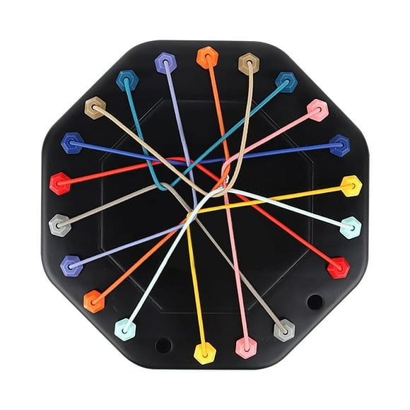 Novelty Funny Toy, Clever Knot Untying Game Strategy Board Game Colorful Rope Entanglement Rope Sorting Puzzle Game For Boys And Girls, Toys