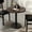 Dark Brown Top/Black Base, variant on Flash Furniture 30" Round Solid Wood Commercial Indoor Tabletop in Dark Brown with 18" Round Dining Height Rust-Resistant Black Cast Iron Base