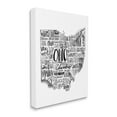 thumbnail image 3 of Stupell Industries Typography Cities Ohio State Graphic Art Gallery Wrapped Canvas Print Wall Art, Design by The Saturday Evening Post, 3 of 7
