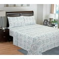 thumbnail image 2 of 100% Cotton Percale 4Pc Catalina Printed Sheet Set - King, 2 of 3
