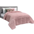 thumbnail image 1 of Cobertor Matrimonial Elefantito Velvet Blush Color Rosa Tela Tipo Terciopelo, 1 of 5