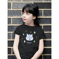 thumbnail image 2 of Cute Baby Wolf Face T-Shirt Juniors -Image by Shutterstock,  x-Small, 2 of 4