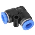 thumbnail image 4 of Plastic Check Valve, Durable 10Pcs Right Angle Pneumatic Tube Fitting Male Elbow , For Ro System Automation Equipment, 4 of 7