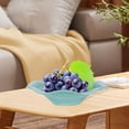 thumbnail image 1 of Centro de mesa con frutero de , moderno, multiusos, estilo rústico, bandeja para servir aperitivos, para frutas, cupcakes, galletas, encimeras, Verde, 1 of 8