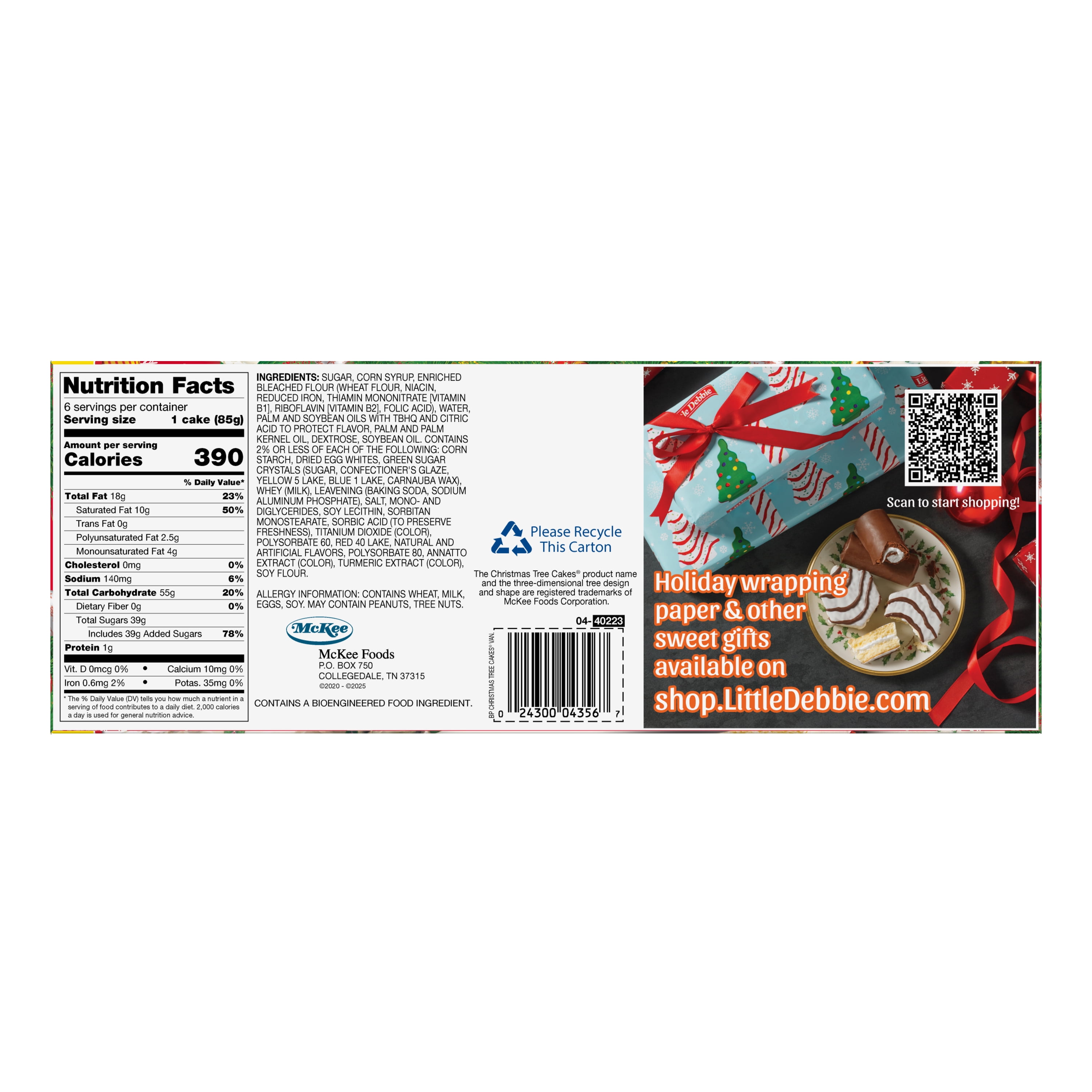 Little Debbie Big Pack Christmas Tree Cakes