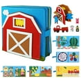 thumbnail image 1 of 3D DIY Story Board Early Learning Felt Story Board Set No Toxic for Kid Children, 1 of 10