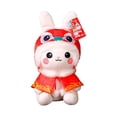 thumbnail image 1 of Rabbit Plush Toy For Kids Creative Mascot Doll For Home Decor New Year Gift, 1 of 13