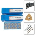 thumbnail image 3 of Lot de 2 Outils de Tour CNC en Métal avec Inserts en Carbure, 3 of 8