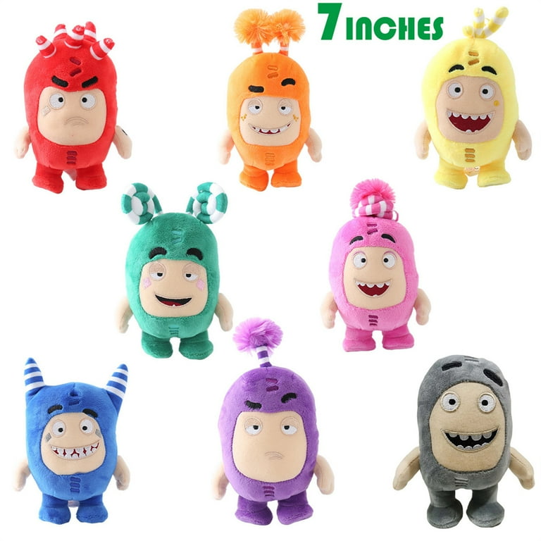 KEVCHE The Oddbods Plush Toys, Cartoon Show Oddbods Stuffed