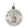 thumbnail image 1 of FB Jewels Sterling Silver Antiqued De La Providencia Medal, 1 of 4