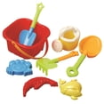 thumbnail image 1 of Set Sand Castle Play Set U.S. Toy Beach Cubo con 8 piezas, 1 of 1