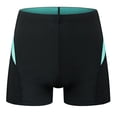 thumbnail image 3 of Traje de baño de una pieza para hombre, para exteriores, playa, elástico, para natación (azul marino, 3XL), 3 of 5