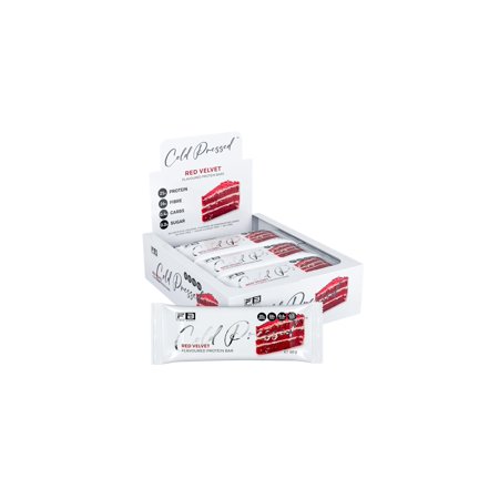 Pack of 2 - Fibre Boost Cold Pressed Red Velvet Flavoured Protein Bar Packaging May Vary