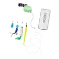 thumbnail image 3 of Juguete Interactivo para Gato con Pluma Retráctil Eléctrica y Recargable Incluye Control Remoto Accesorios Intercambiables y Modo Automático Adecuado, 3 of 7