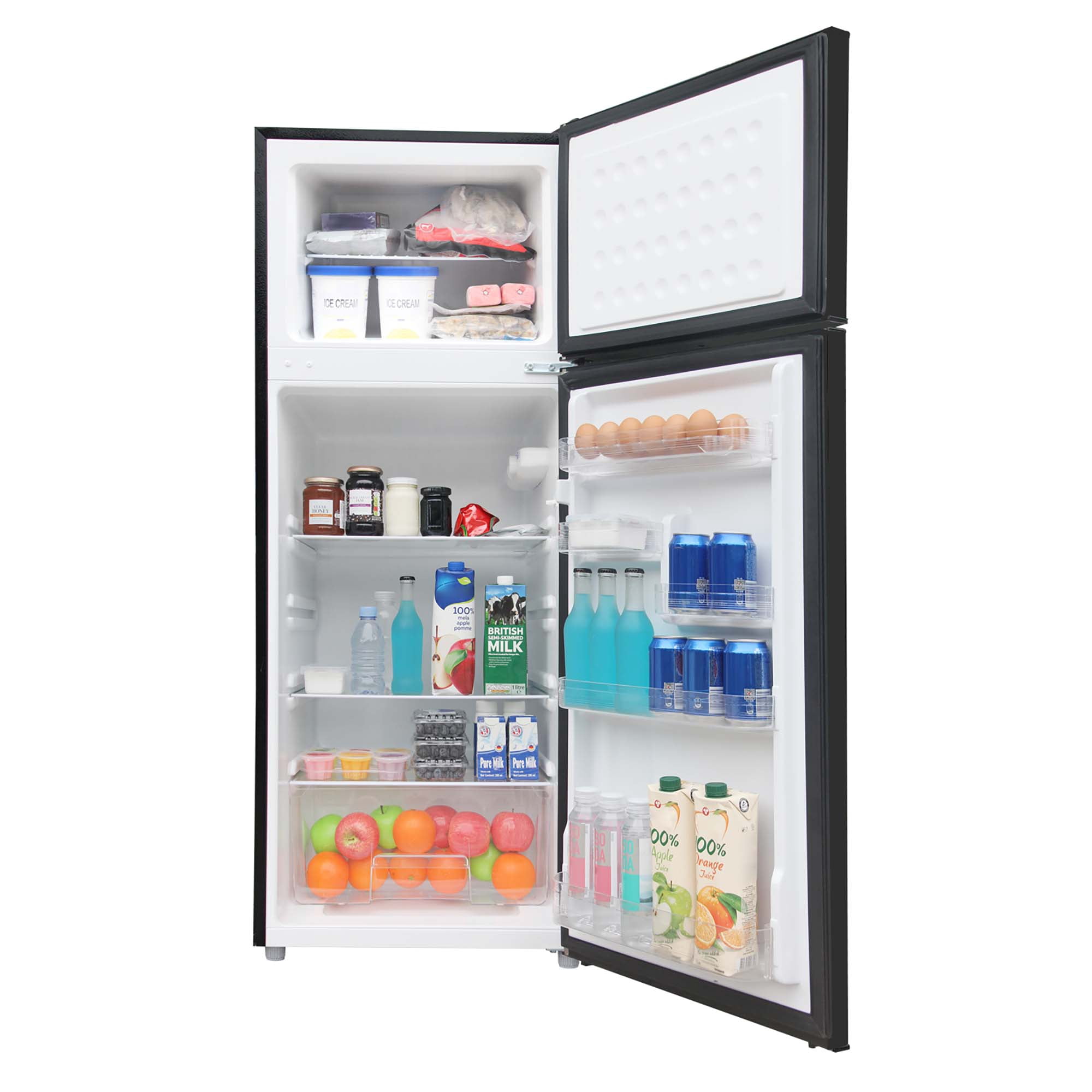 Frigidaire 7.5 Cu Ft Top Freezer Refrigerator, White Compact Fridge for Apartment, Kitchen, Office, Garage