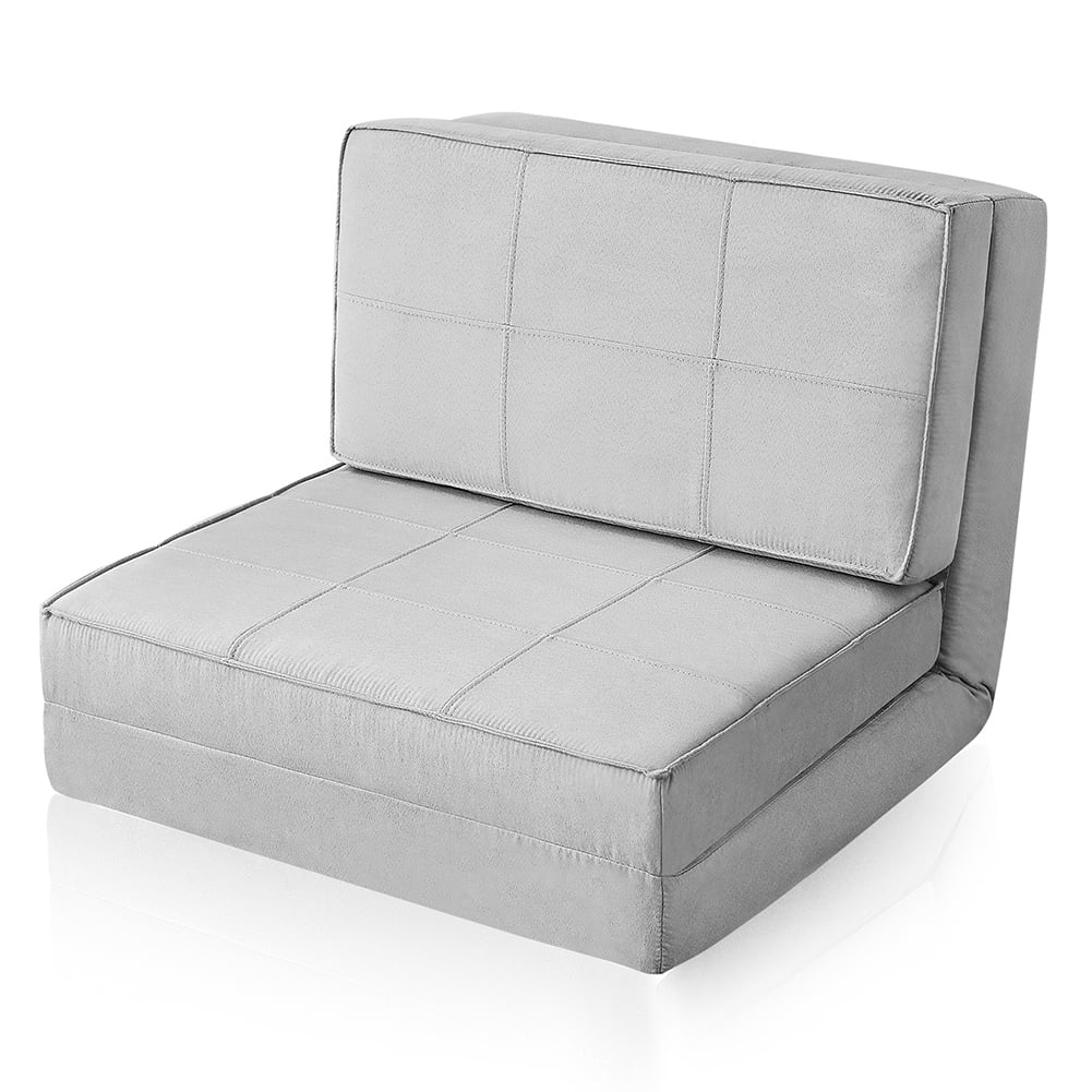 Topcobe Folding Memory Foam Bed Floor Couch, Futon Sofa Bed, Modern