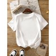 thumbnail image 2 of Women'S Easter Bunny & Chicks Print T-Shirt, Casual Round Neck, Short Sleeve, Regular Fit, Stretch, 2 of 6